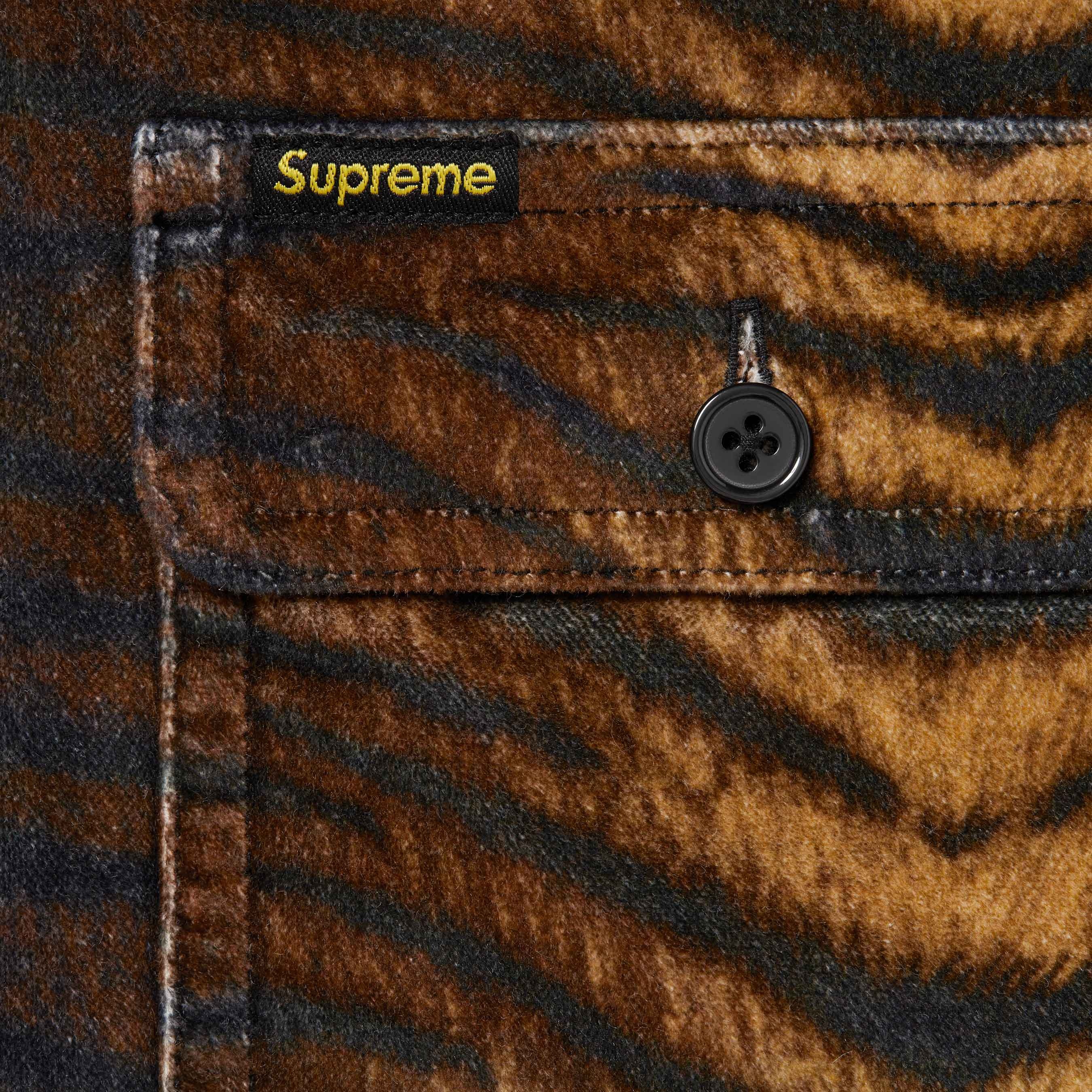 Quilted Lined Hooded Velvet Shirt view 12